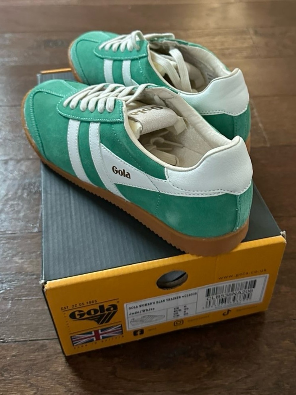 GOLA-Elan Sneaker size 8 Jade green-Brand New - Picture 6 of 11
